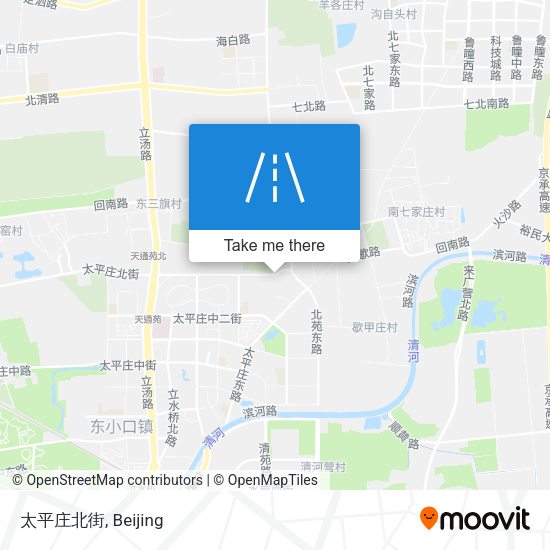 太平庄北街 map