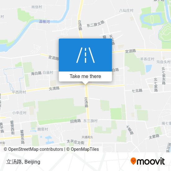 立汤路 map