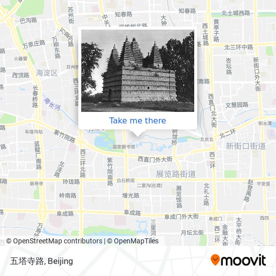 五塔寺路 map