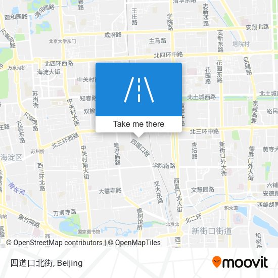 四道口北街 map