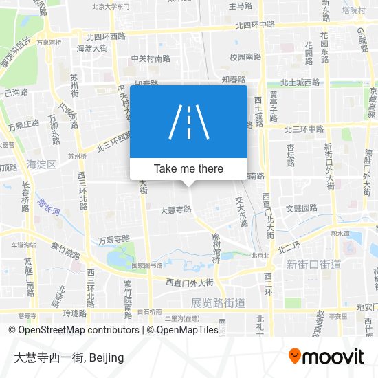 大慧寺西一街 map