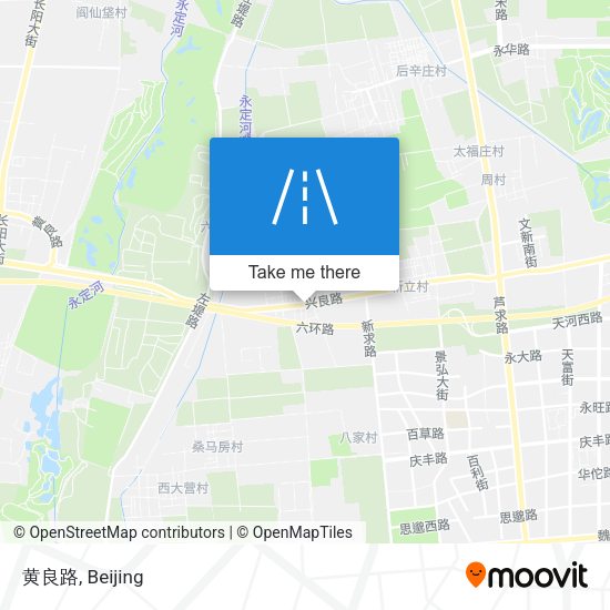 黄良路 map