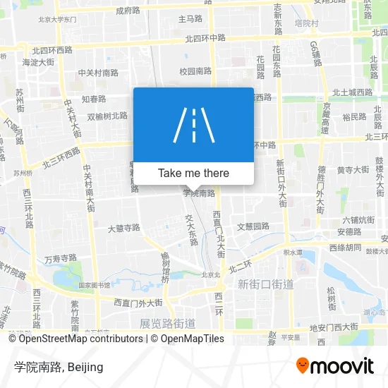 学院南路 map
