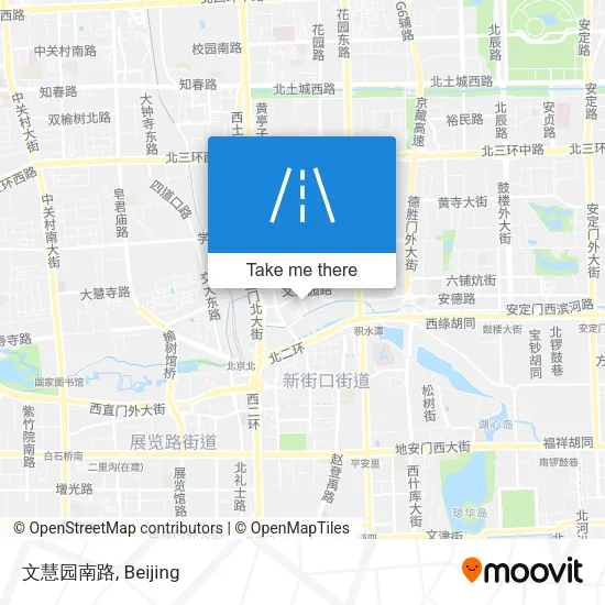 文慧园南路 map