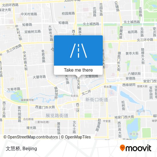 文慧桥 map