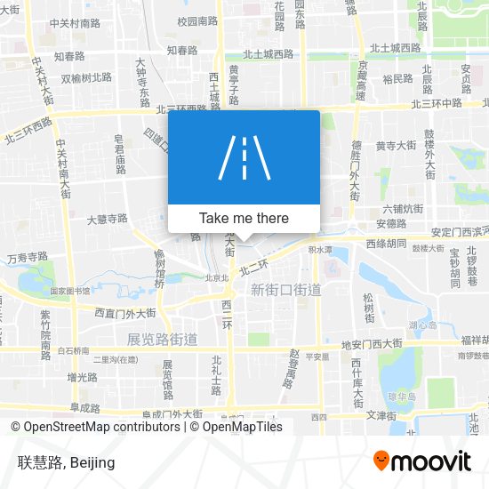 联慧路 map