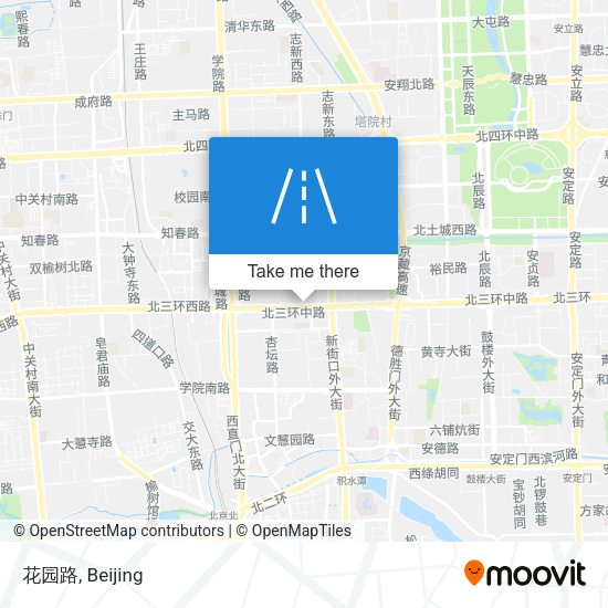 花园路 map