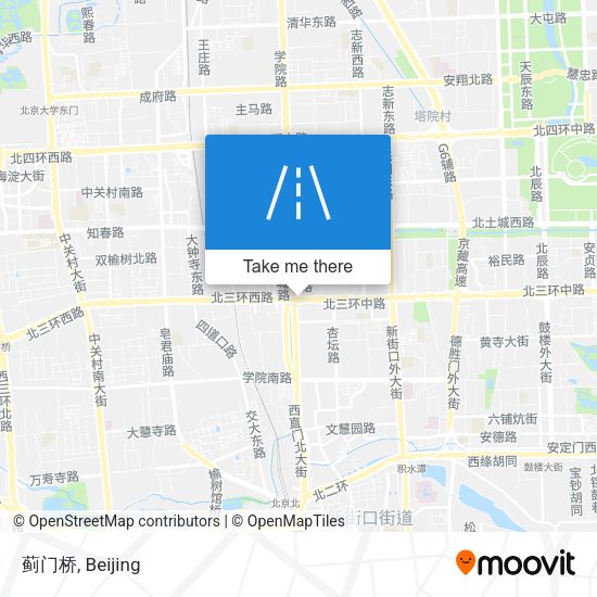 蓟门桥 map