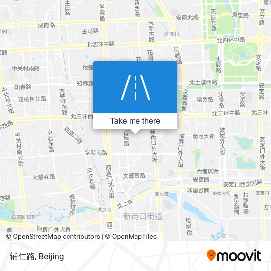 辅仁路 map