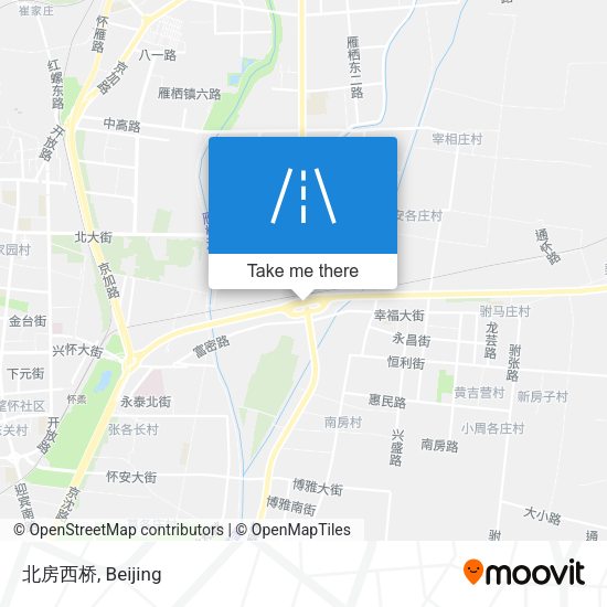 北房西桥 map
