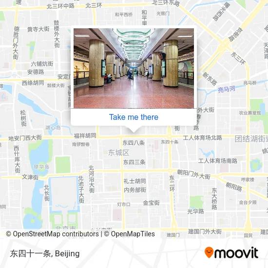 东四十一条 map