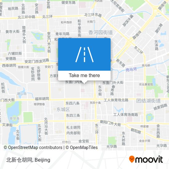 北新仓胡同 map