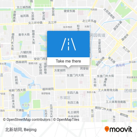 北新胡同 map