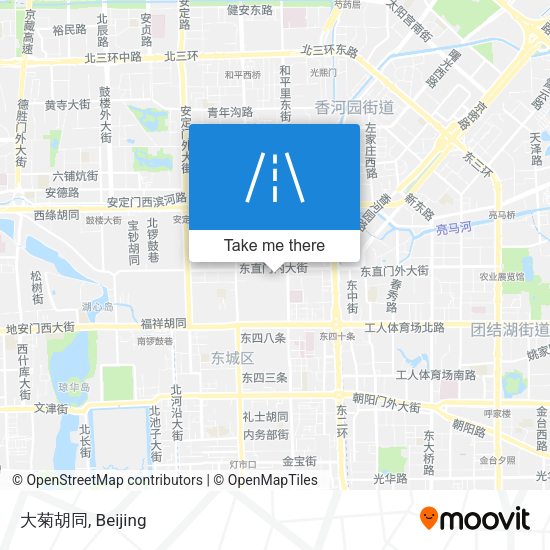 大菊胡同 map