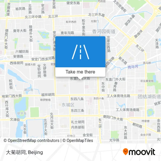 大菊胡同 map