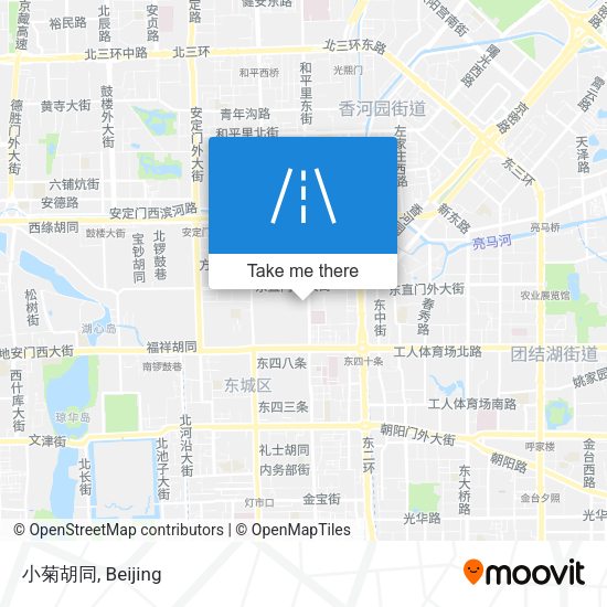 小菊胡同 map