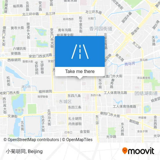小菊胡同 map