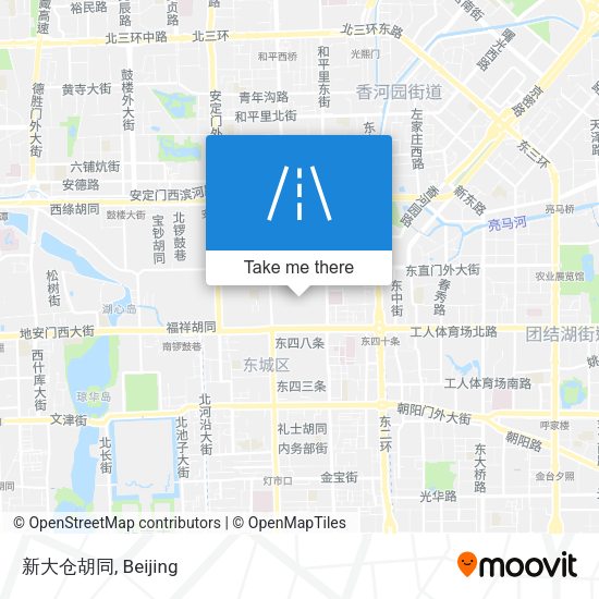 新大仓胡同 map