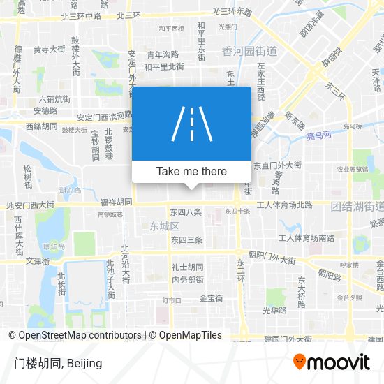 门楼胡同 map