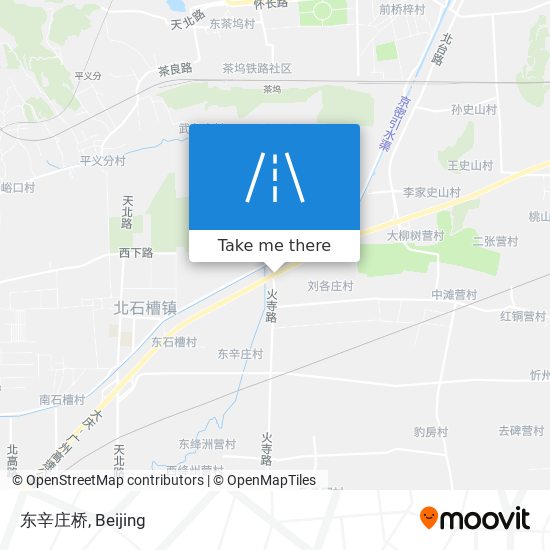 东辛庄桥 map