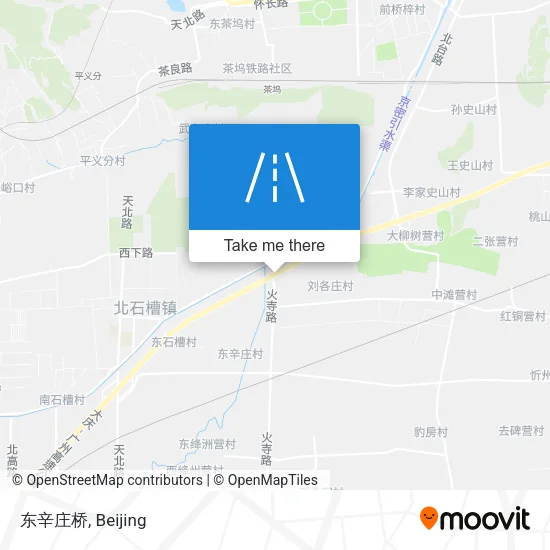 东辛庄桥 map