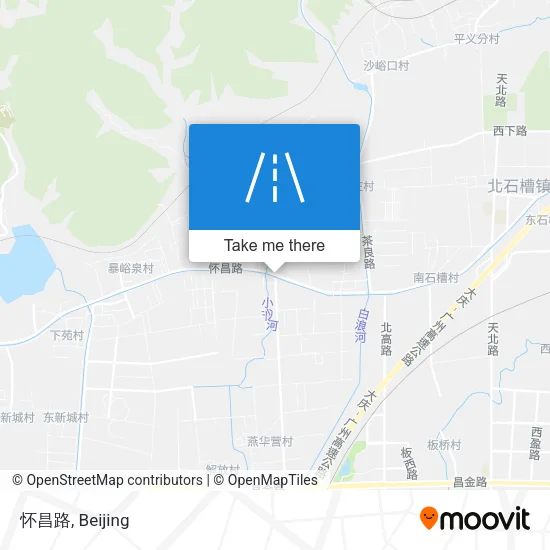 怀昌路 map