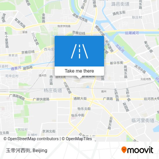 玉带河西街 map