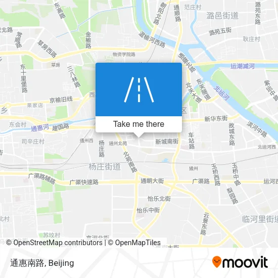 通惠南路 map