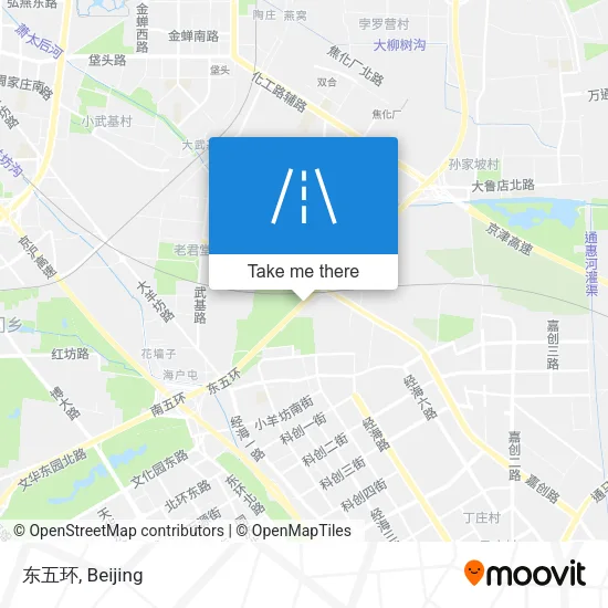 东五环 map