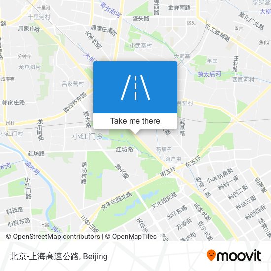 北京-上海高速公路 map