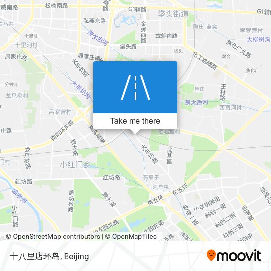 十八里店环岛 map
