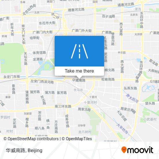 华威南路 map