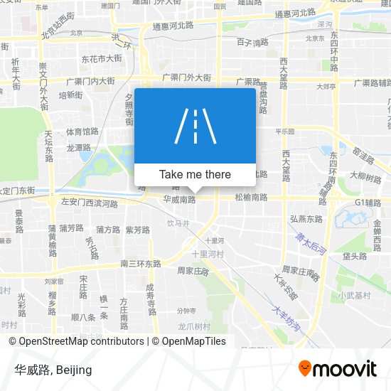 华威路 map