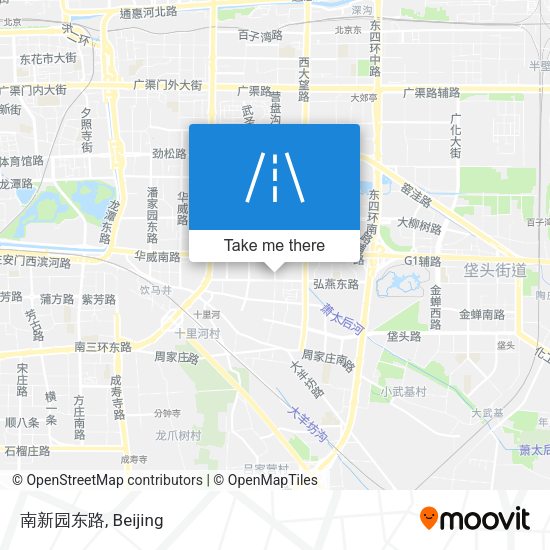 南新园东路 map