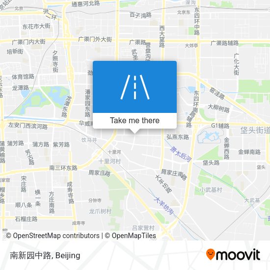 南新园中路 map