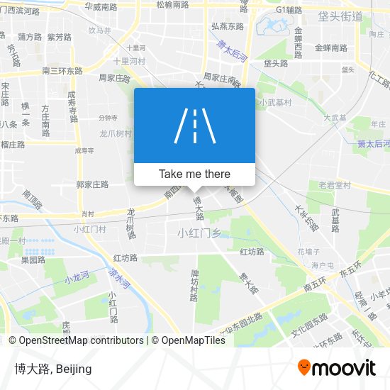 博大路 map