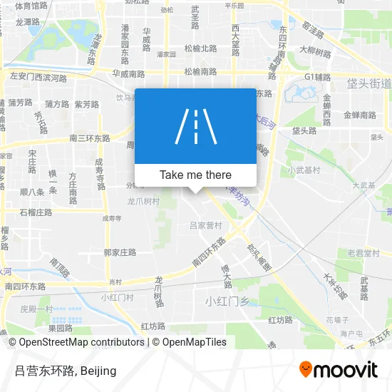 吕营东环路 map