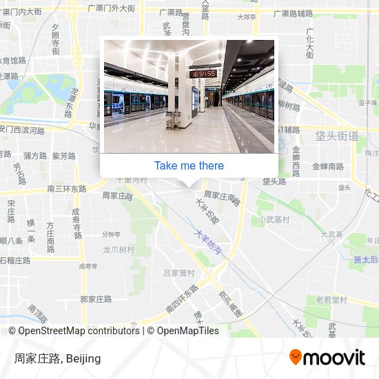 周家庄路 map