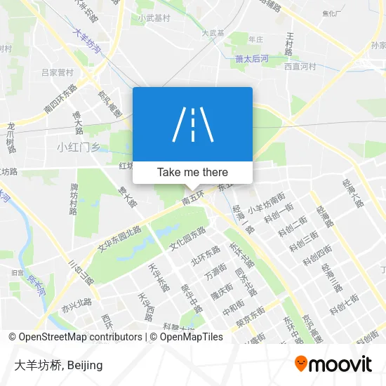 大羊坊桥 map