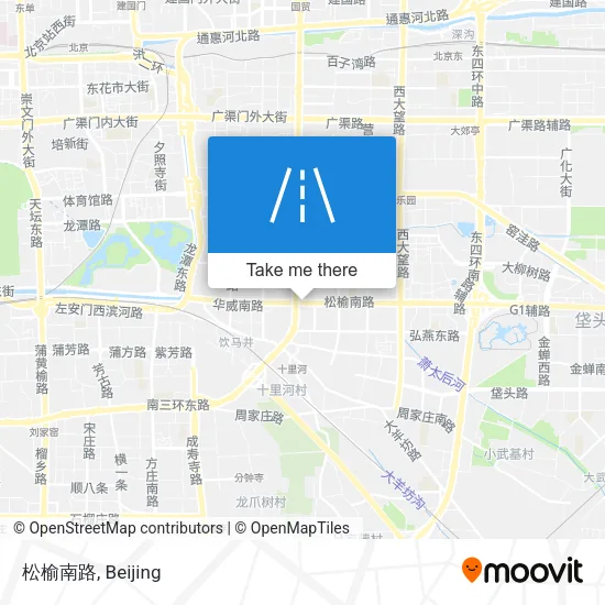 松榆南路 map