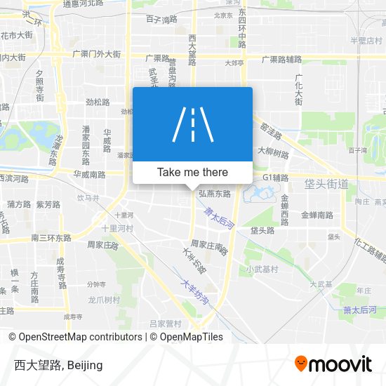 西大望路 map