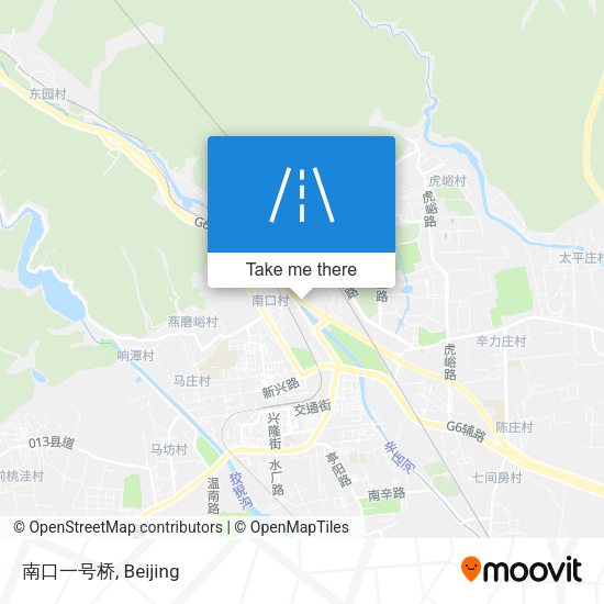 南口一号桥 map