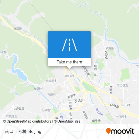 南口二号桥 map