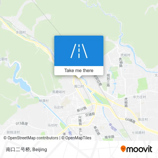 南口二号桥 map