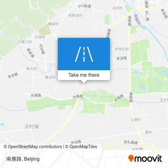 南雁路 map