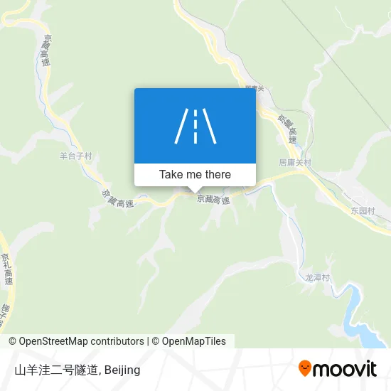 山羊洼二号隧道 map