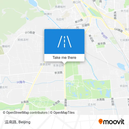温南路 map
