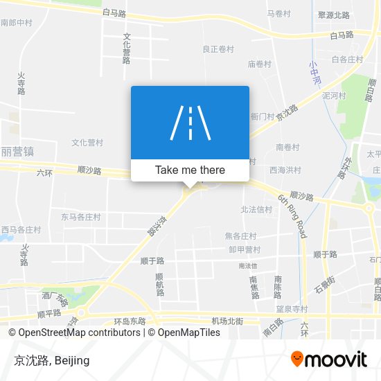 京沈路 map