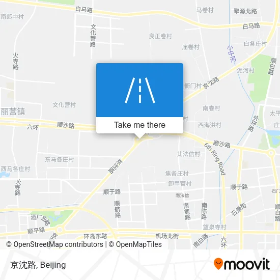 京沈路 map