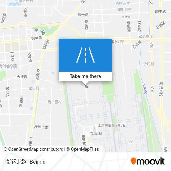 货运北路 map